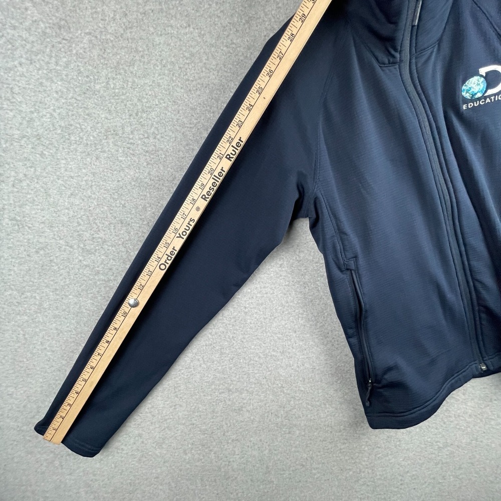 The North Face Jacket Mens Large Blue Mountain Peaks Full Zip Fleece Track - Picture 13 of 13